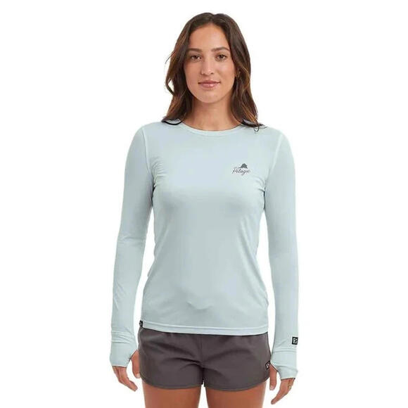 PELAGIC Women's Aquatek Goione Marlin Shirt Small Dri Fit Omni Outdoor $60 MSRP - Picture 2 of 2